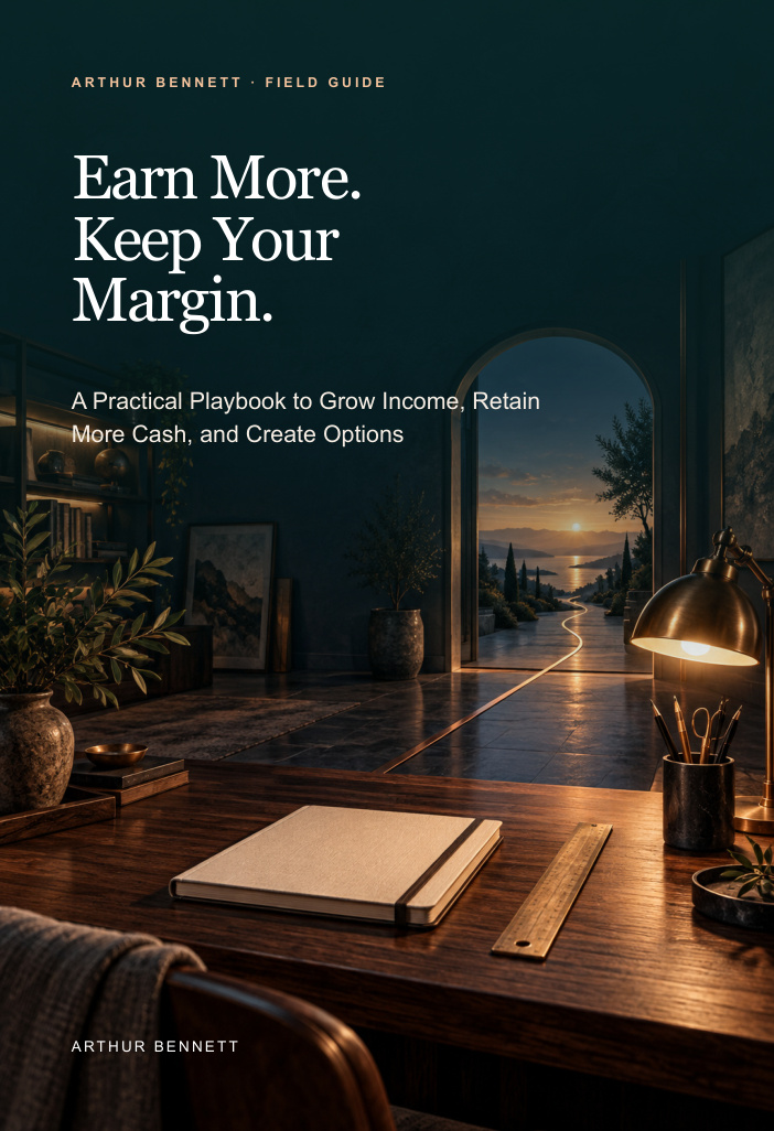 Earn More. Keep Your Margin. by Arthur Bennett, complete book cover
